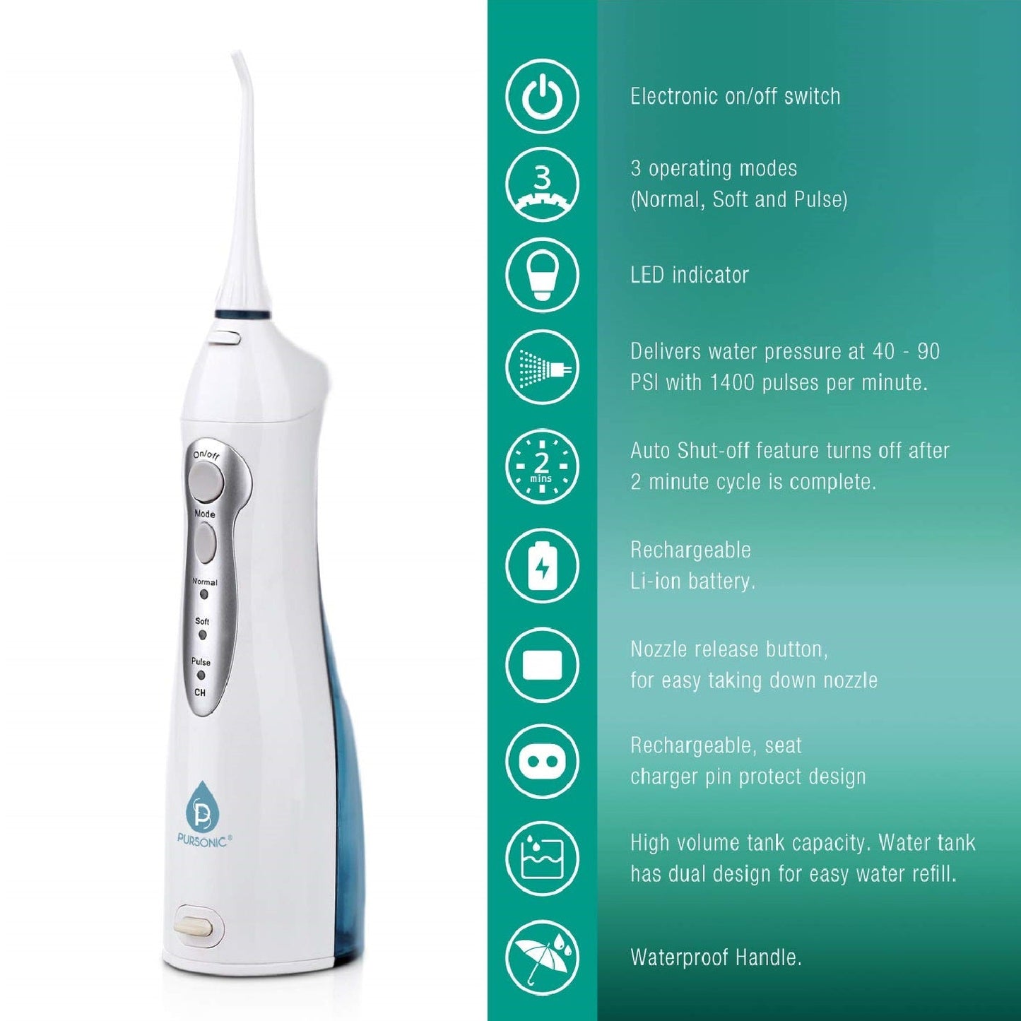 USB Rechargeable Oral Irrigator-1