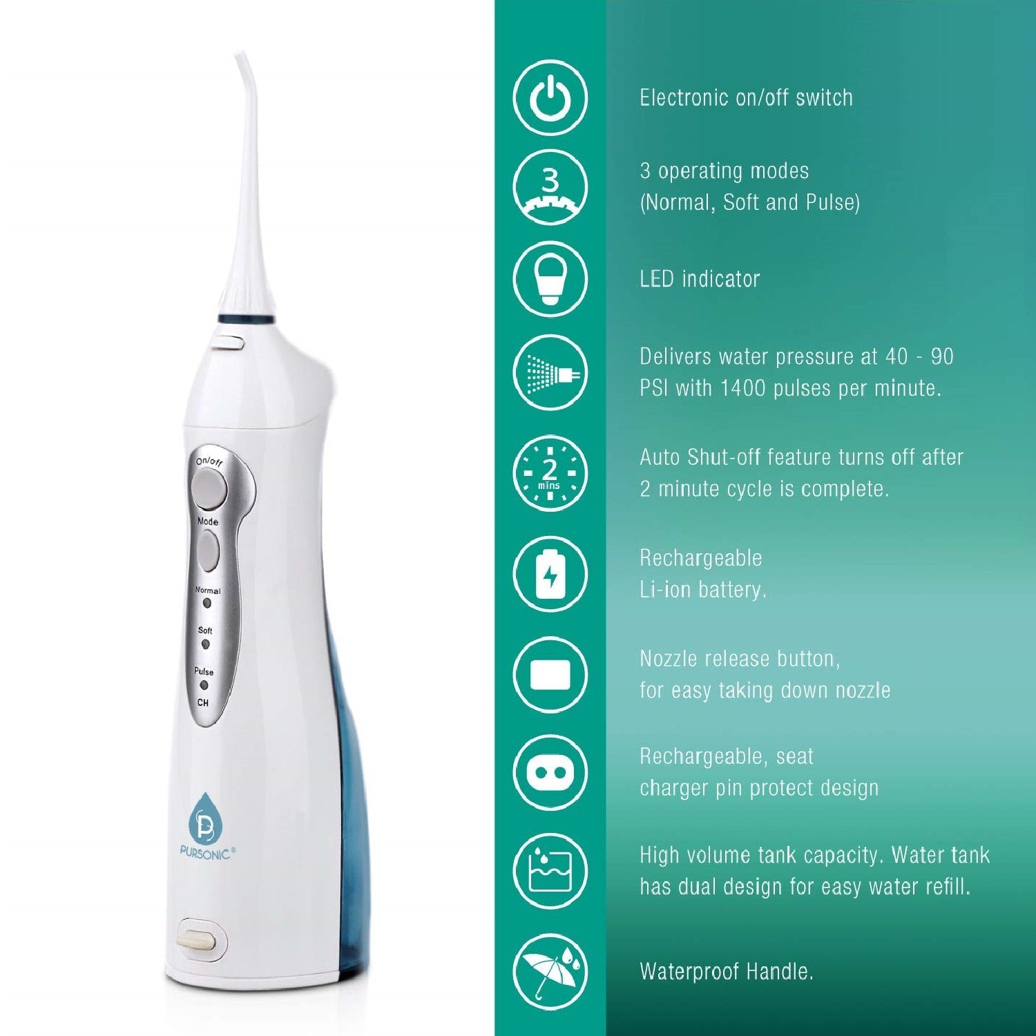 USB Rechargeable Oral Irrigator-1