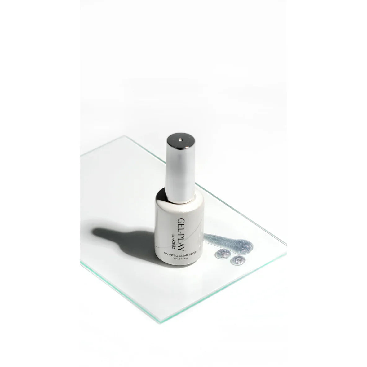 Gel Play Magnetic Clear Silver-1