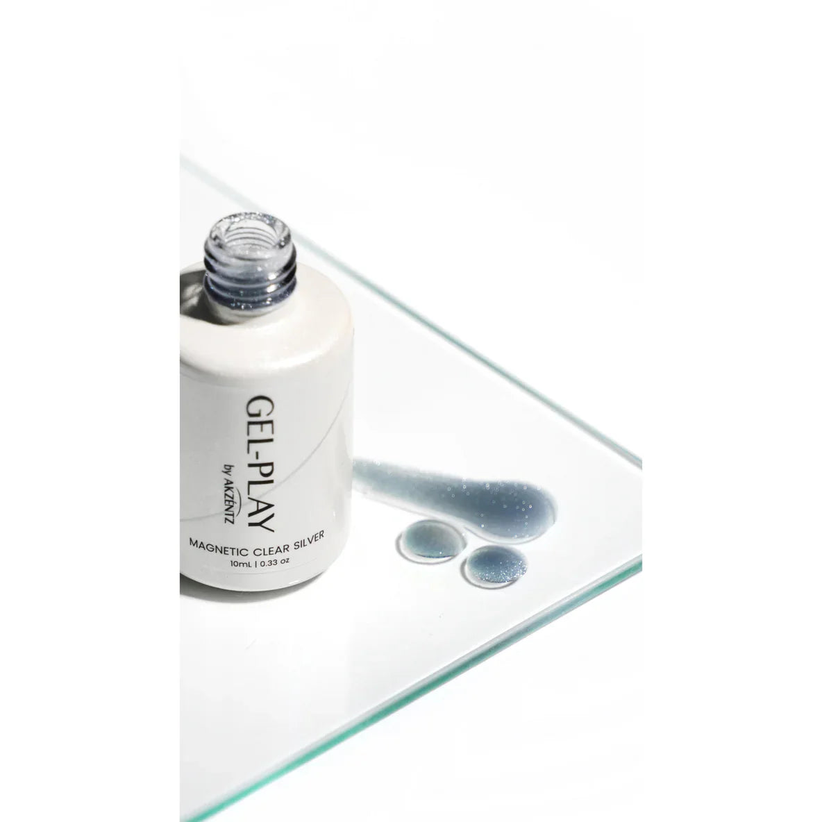Gel Play Magnetic Clear Silver-3