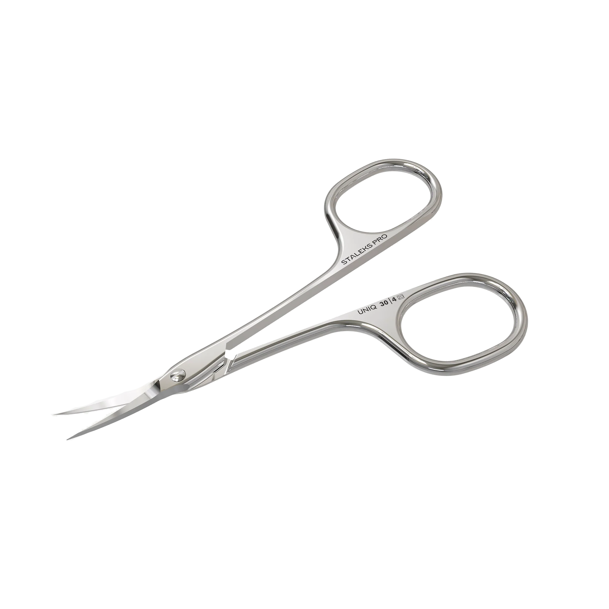 Professional Cuticle Scissors "Asymmetric" UNIQ 30 TYPE 4 -SQ-30/4- STALEKS-1