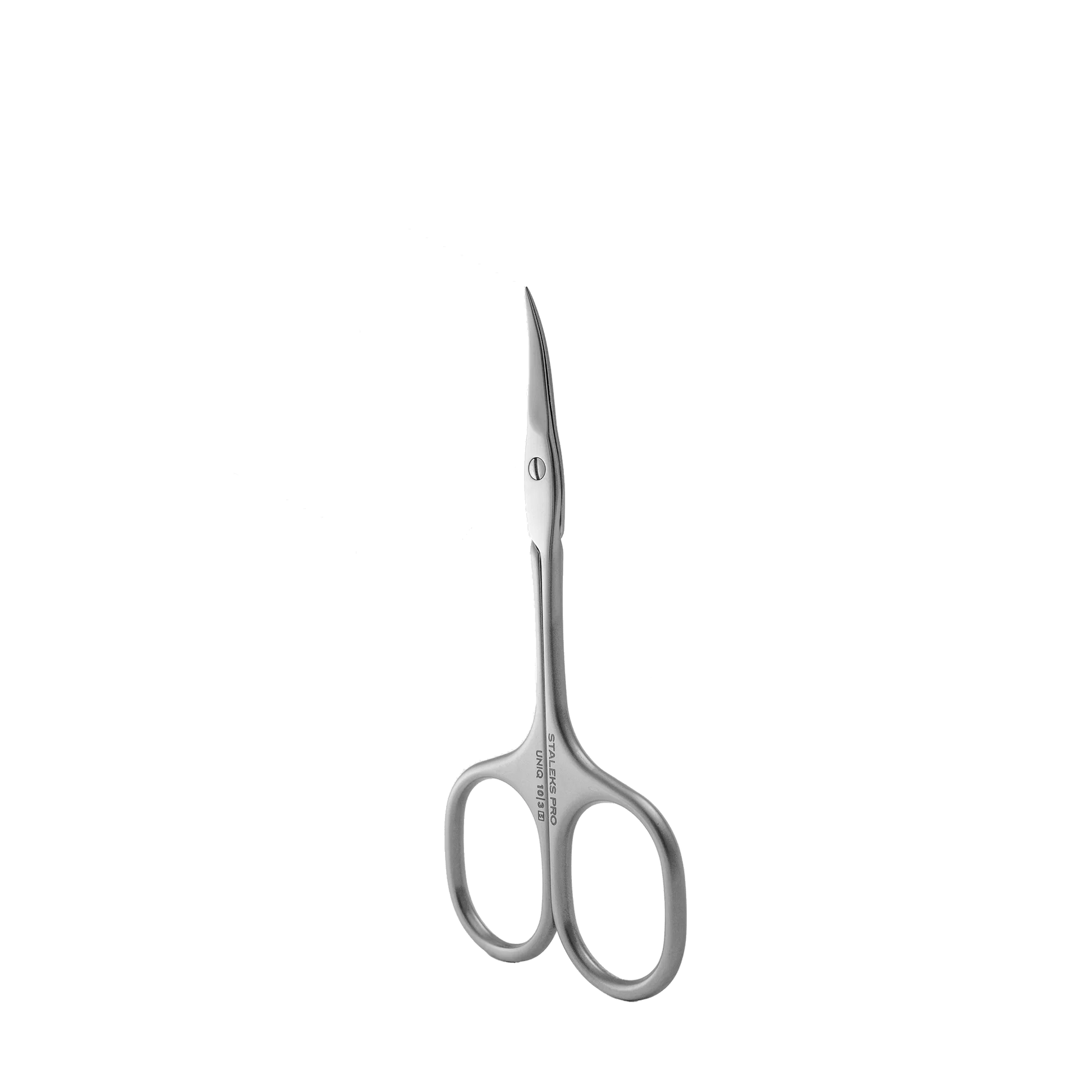 Professional Cuticle Scissors "Ballerina" UNIQ 10 TYPE 3 -SQ-10/3- STALEKS-0